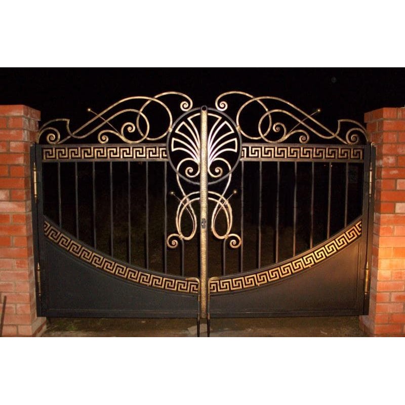 Кованые ворота распашные исп. №56