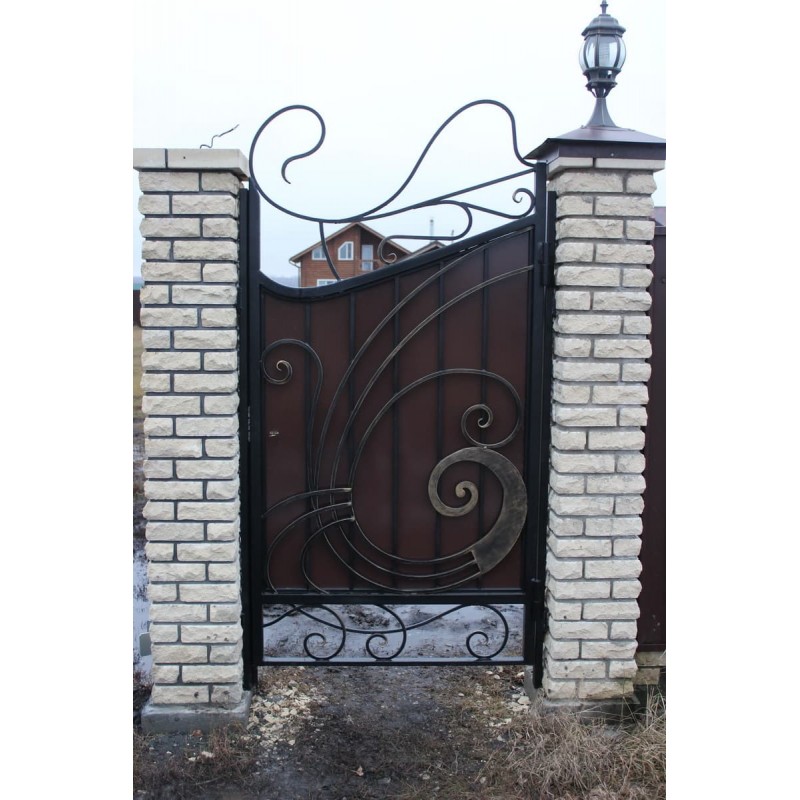 Кованая калитка, исп. 01